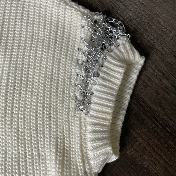 052 NWT Jennifer Lopez Sweater Top - Picture 4 of 5